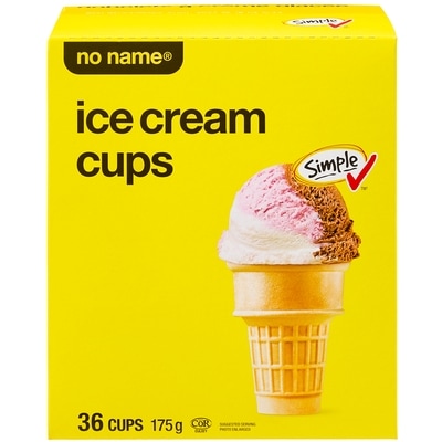 No Name Ice Cream Cups 175 g, $2.85/100g