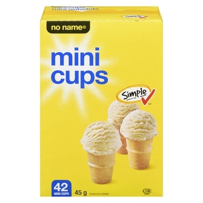 No Name Mini Cups  1 ea, $5.56/100g
