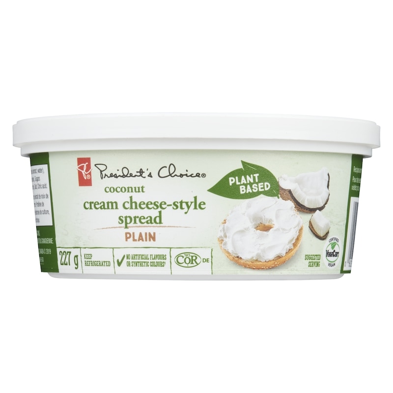 Plant Based Coconut Cream Cheese-Style Spread