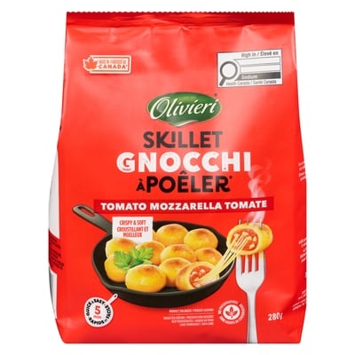 Olivieri Tomato and Mozzarella Skillet Gnocchi 280 g, $1.43/100g