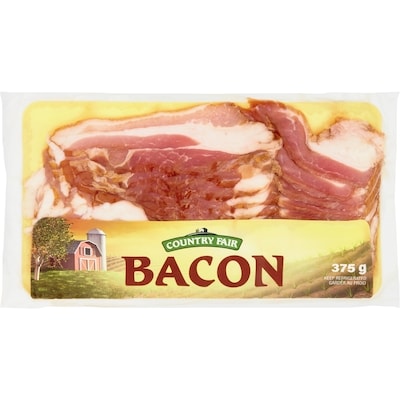 Country Fair Bacon Country Fair 375 g, 1,33 $/100g