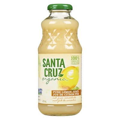 Jus de citron pur biologique Santa Cruz