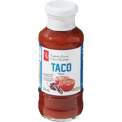 le Choix du Président Sauce pour taco 215 ml, 1,62 $/100ml