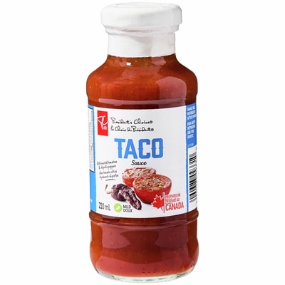 le Choix du Président Sauce pour taco 215 ml, 1,63 $/100ml