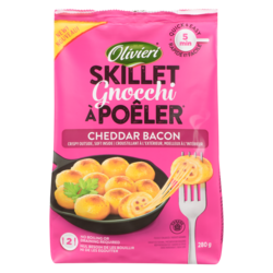 Olivieri Cheese and Bacon Skillet Gnocchi 280 g, $2.43/100g