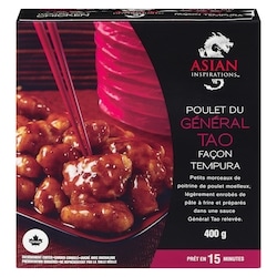 Asian Inspirations Asip Poulet General Tso Tempur 400 g, 2,00 $/100g