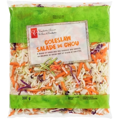 President's Choice Coleslaw 397 g, $1.13/100g