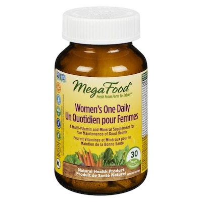 MegaFood Multi Vitamin Women's Daily One 30 ea, $1.67/1ea