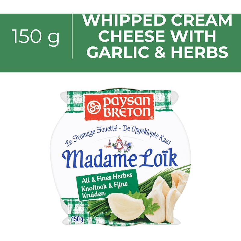 Whipped Cream Cheese with Garlic & Herbs