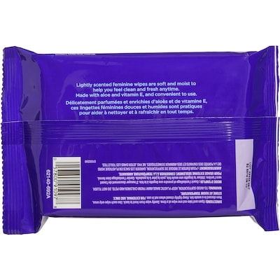 Aloe and Vitamin E Feminine Wipes 50 Pack