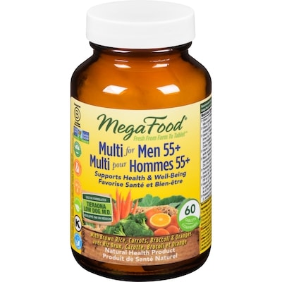 MegaFood Multi Vitamin For Men 55+ 60 ea, $1.33/1ea