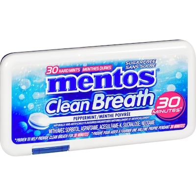 Bonbon Clean Breath, menthe poivrée