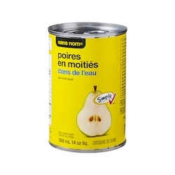 No Name Pear Halves in Water - 398 ml | Atlantic Superstore