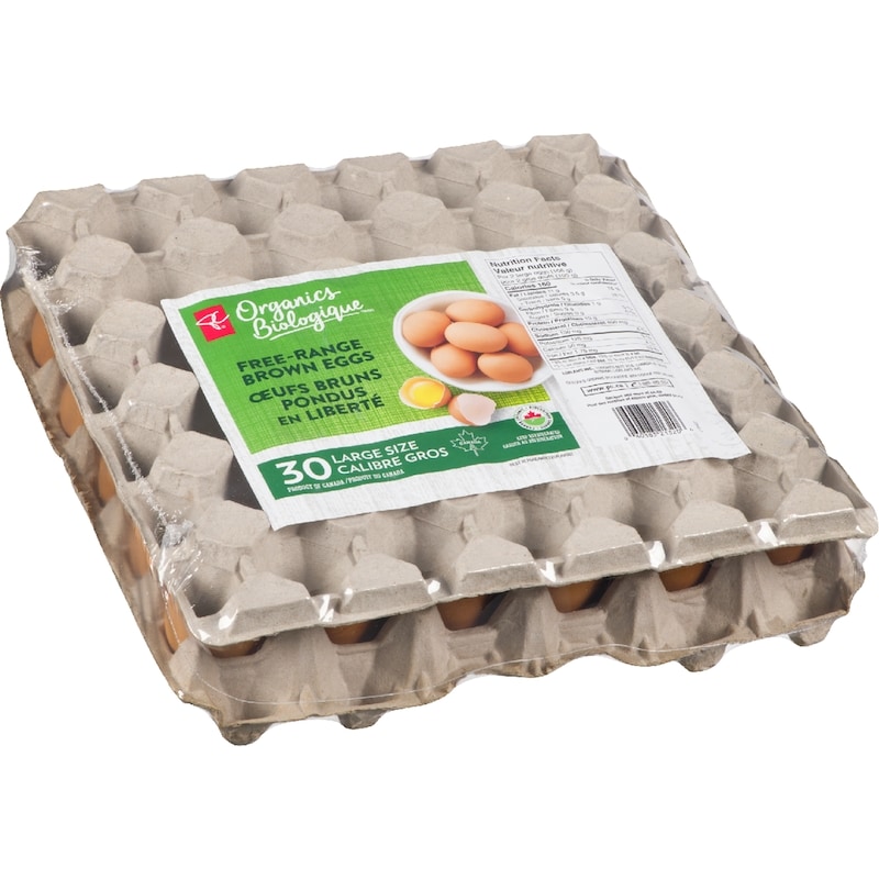 Free-Range Large Brown Eggs, Club Pack (30 Count)