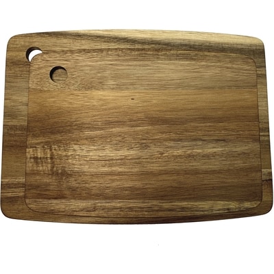 President's Choice Set of 2 Acacia Wood Cutting Boards 1 ea, $18.00/1ea