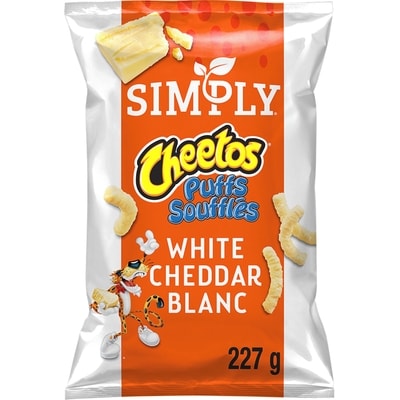 Cheetos Simply Cheetos Puffs White Cheddar Snacks 227 g, $2.64/100g