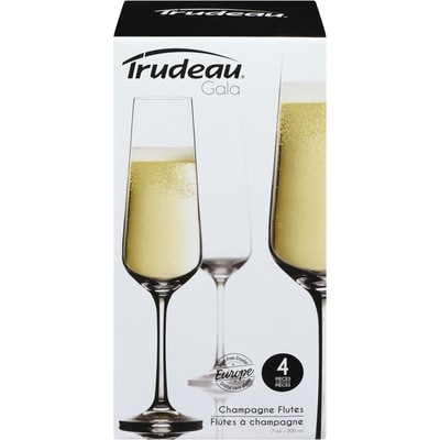 Trudeau Gala Champagne Flutes 6.75Oz 1 ea, $25.00/1ea