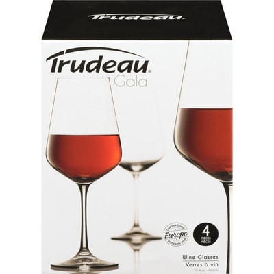 Trudeau Gala Red Wine Glasses 15.25oz 1 ea, $25.00/1ea