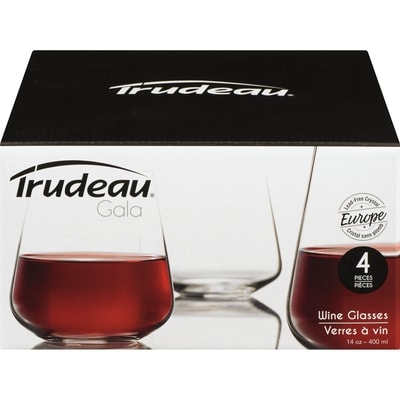 Trudeau Gala Stemless Red Wine 13.5oz 1 ea, $20.00/1ea