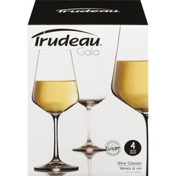 Trudeau Gala White Wine Glasses 11.75oz 1 ea, $18.00/1ea