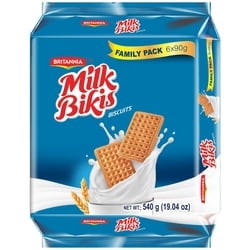 Britannia Milk Bikis 540 g, $0.79/100g