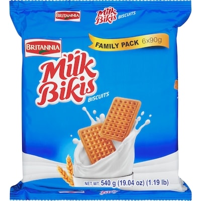 Britannia Biscuits Family Pack 540 g, $0.65/100g