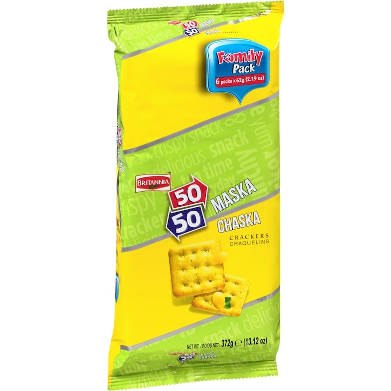Crackers 50 50 Maska Chaska Family Pack