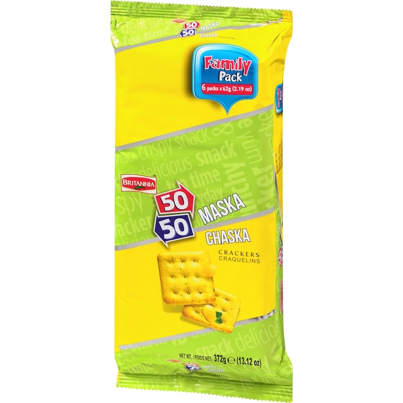 Crackers 50 50 Maska Chaska Family Pack