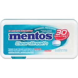 Mentos Bonbons Clean Breath, thé des bois 21 g, 10,43 $/100g