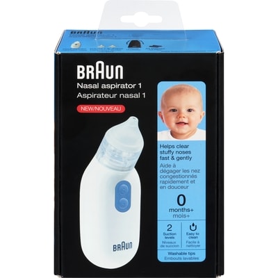 Braun Nasal Aspirator BNA100CA 1 ea, $52.99/1ea