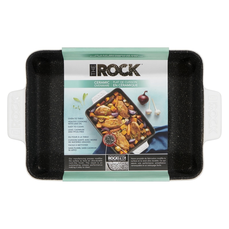 13" X 9.5" Rectangular Dish Ceramic Ovenware