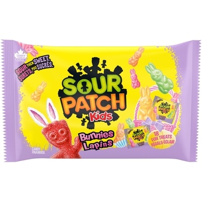 Maynards Sour Patch Kids Lapins Friandise Molle 225 g, 2,00 $/100g