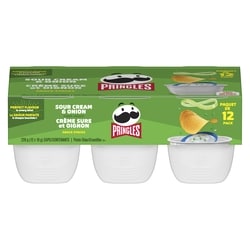 Pringles Snack Stacks Sour Cream and Onion 228 g, $3.50/100g