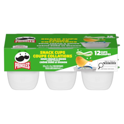 Pringles Snack Stacks, Crème sure et oignon 228 g, 2,63 $/100g