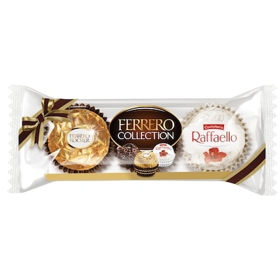 Ferrero COLLECTION Fine Assorted Chocolates and Coconut Confections, 3 Confections 32 g, $7.78/100g