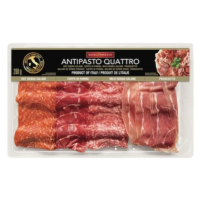 Marc Angelo Antipasto Quattro 200 g, 7,00 $/100g