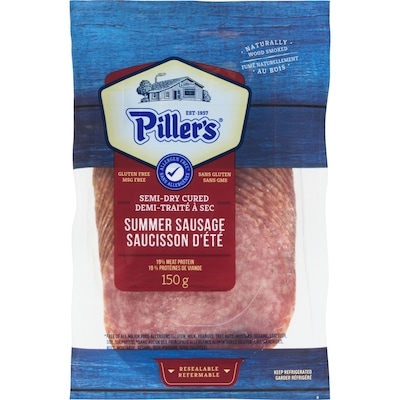 Pillers Summer Sausage  150 g, $3.33/100g