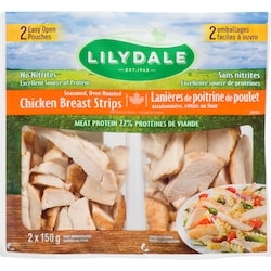 Lilydale Oven Roasted Chicken Breast Strips 300 g, $5.33/100g