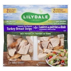 Lilydale Oven Roasted Turkey Breast Strips 300 g, $3.83/100g