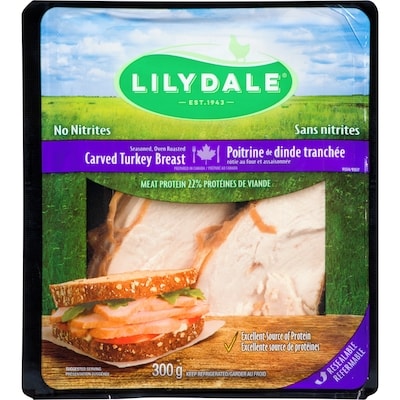 Lilydale Carved Turkey Breast 300 g, $4.16/100g