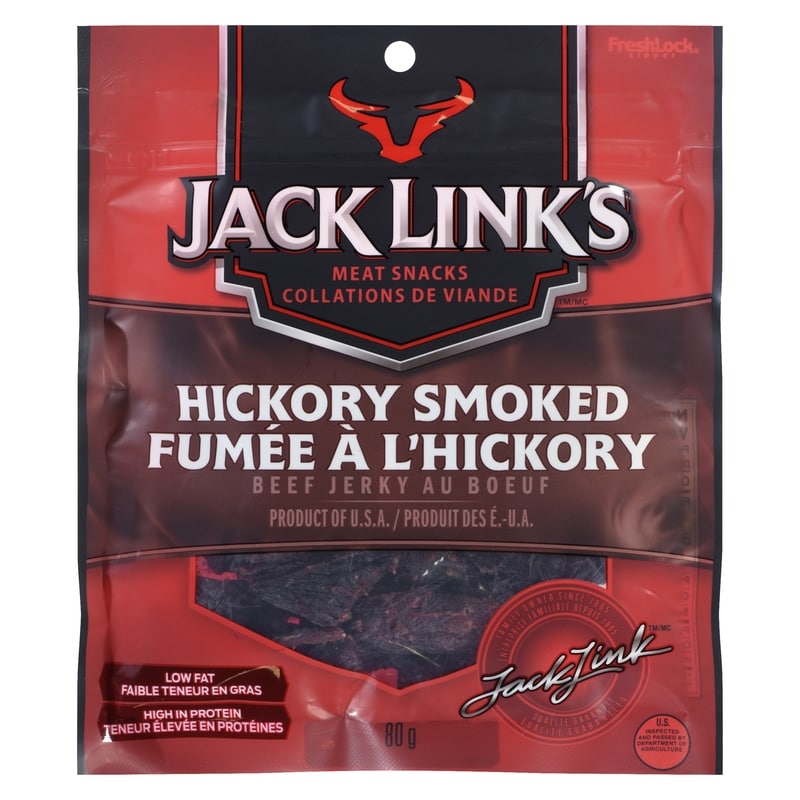 Hickory Smoked Beef Jerky Meat Snacks