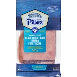 Piller’s Jambon Forêt-noire 200 g, 2,00 $/100g