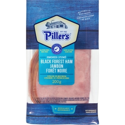 Piller’s Jambon Forêt-noire  200 g, 3,00 $/100g