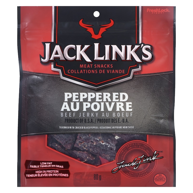 Peppered Beef Jerky Meat Snacks