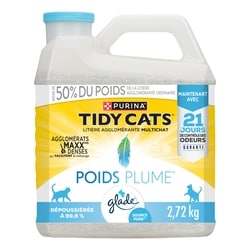 Purina Tidy Cats poids plume litière pour chats 2.72 kg, 0,55 $/100g