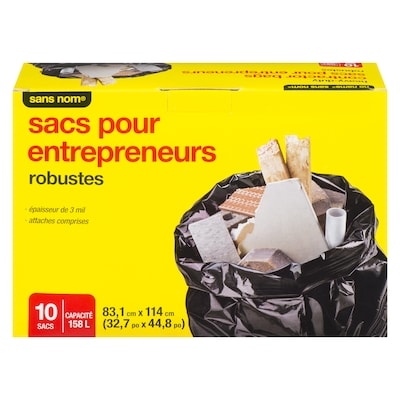 Sans Nom Sacs robustes pour entrepreneurs  10 ea, 1,00 $/1ch