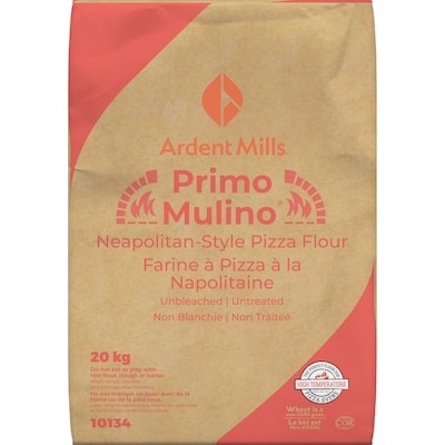Ardent Mills Farine à pizza de style napolitaine non traitée non blanchie 20 kg, 0,15 $/100g