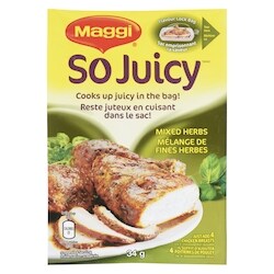 Maggi So Juicy Herbs     34 g, $8.79/100g