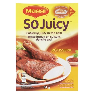 Maggi So Juicy for Chicken, Paprika      34 g, $8.79/100g