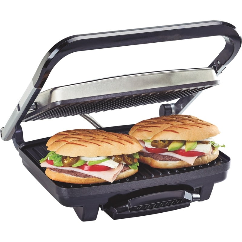 Hamilton Beach Panini Press & Indoor Grill 25410C